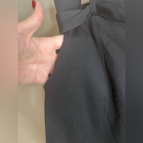 NWT gilli black knit skirt with belt XXL - Picture 3 of 9